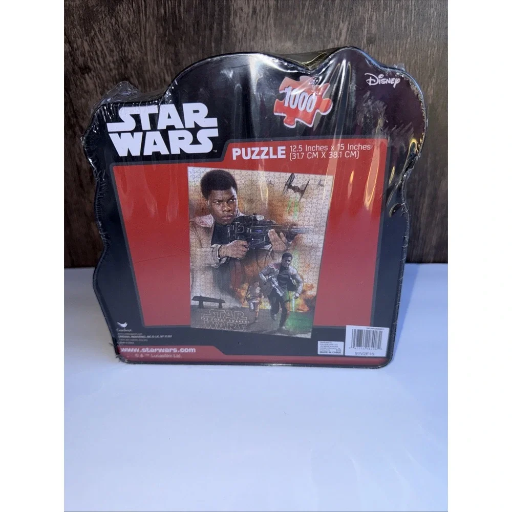 Star Wars The Force Awakens 1000 Piece Puzzle &‎ Tin Case Brand New